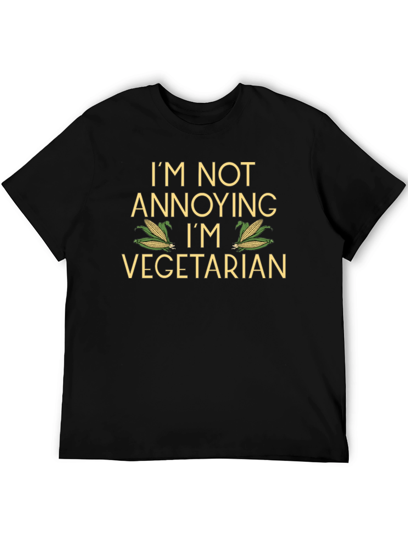 Vegetarian Humor T-Shirt - Annoying? Never!