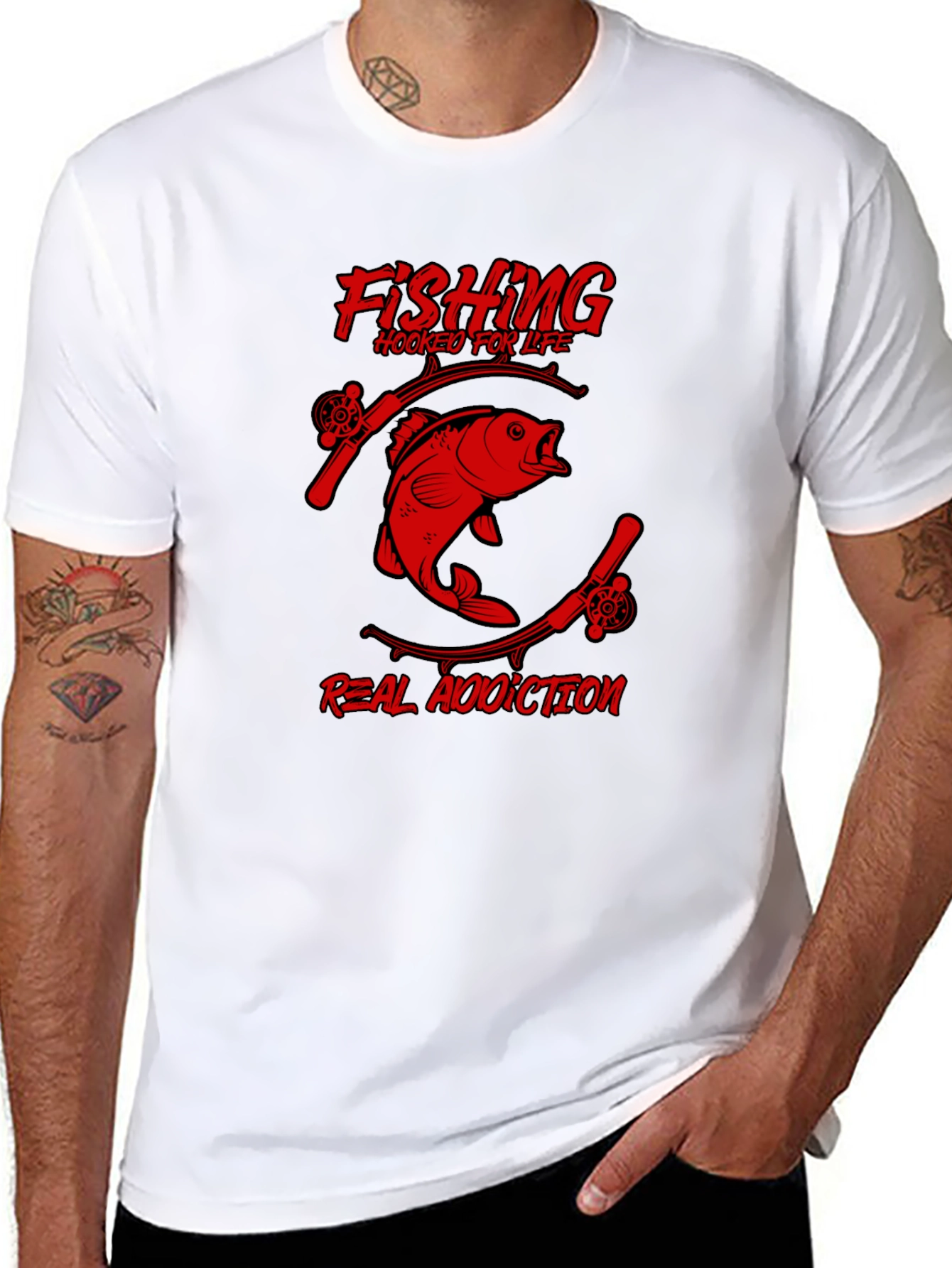 Fishing Hooked for Life T-Shirt