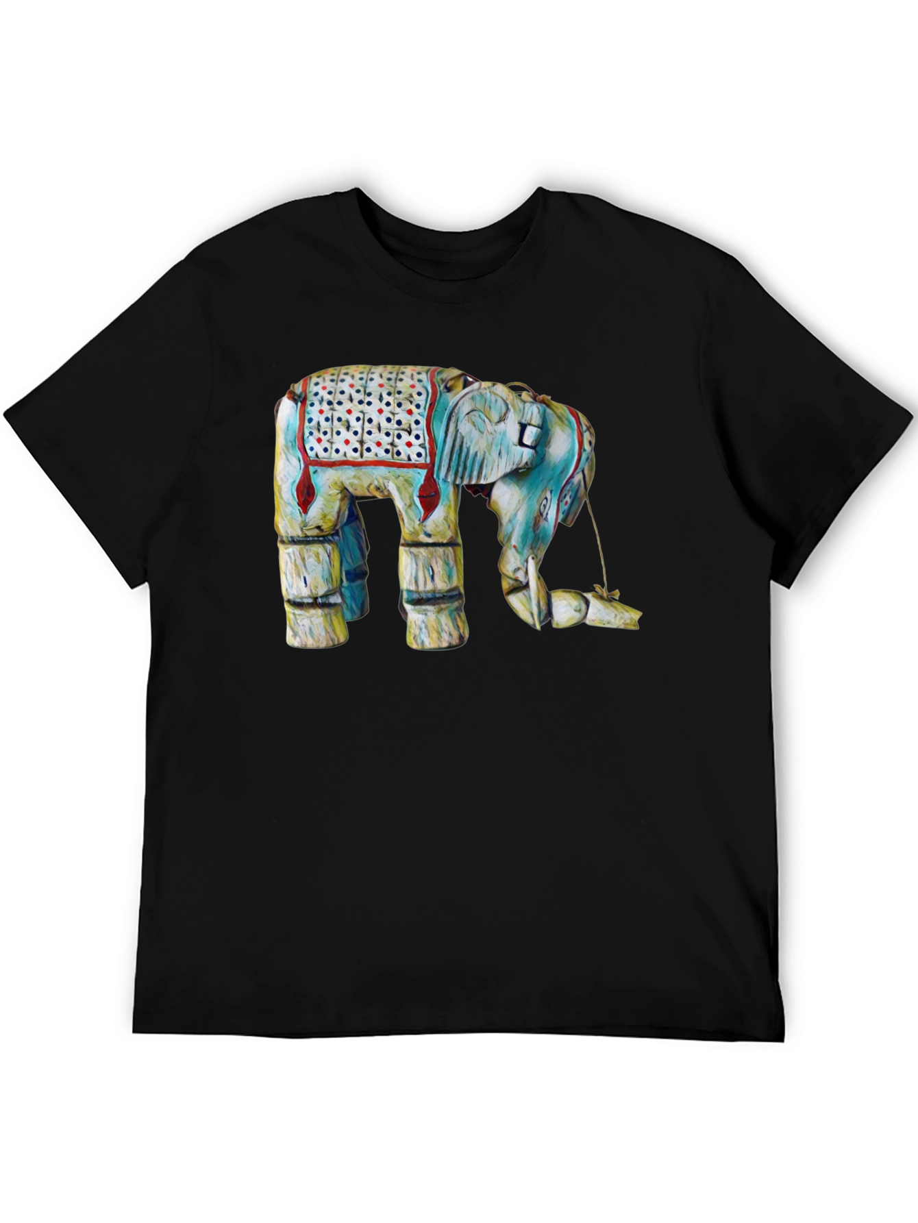 Elephant Graphic Print T-Shirt