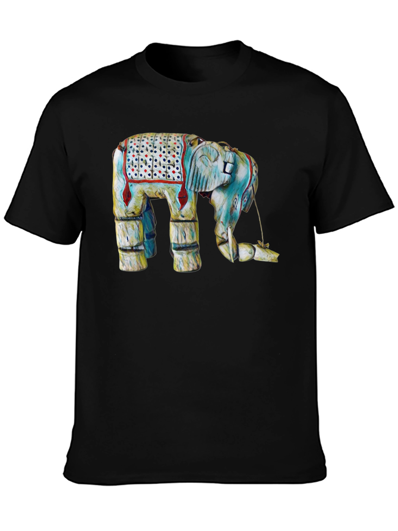 Elephant Graphic Print T-Shirt