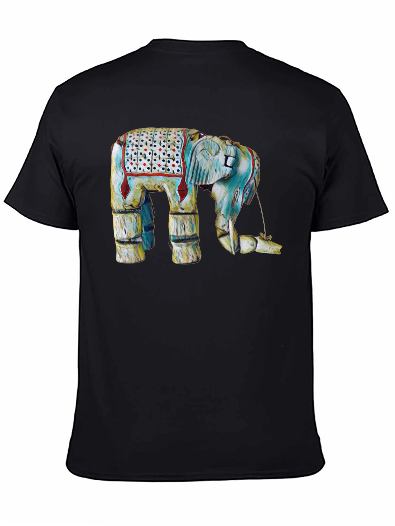 Elephant Graphic Print T-Shirt