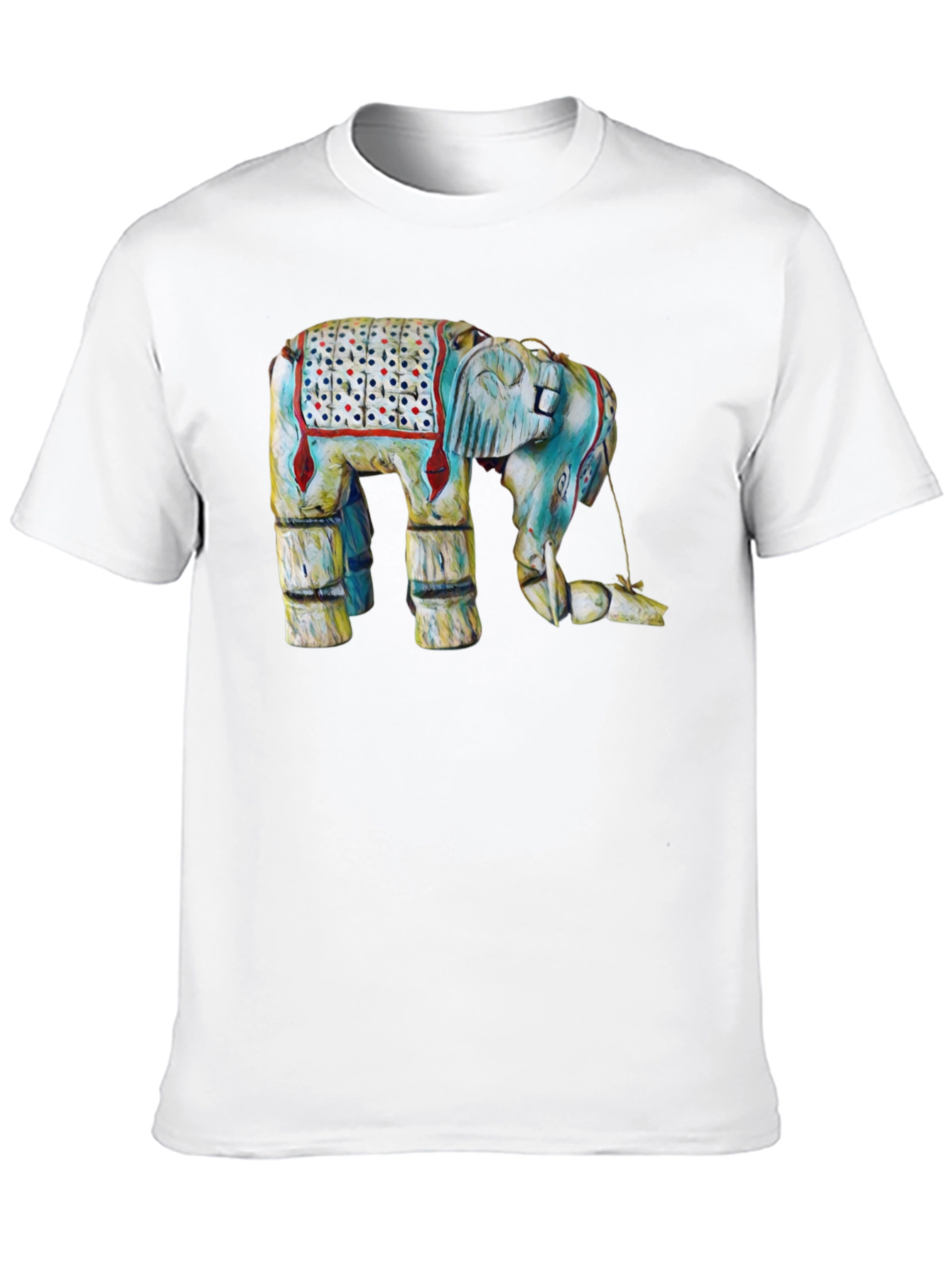 Elephant Graphic Print T-Shirt