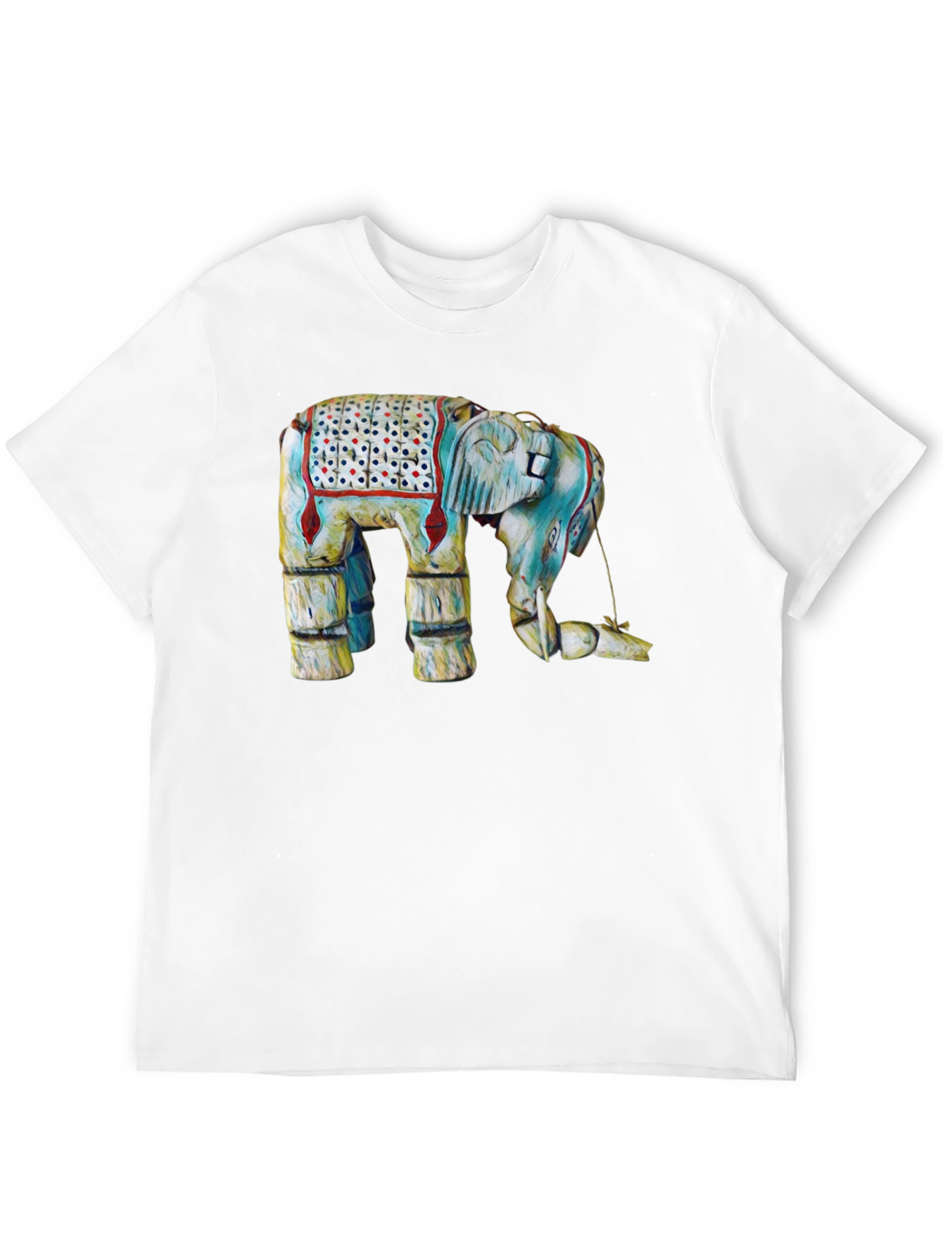 Elephant Graphic Print T-Shirt