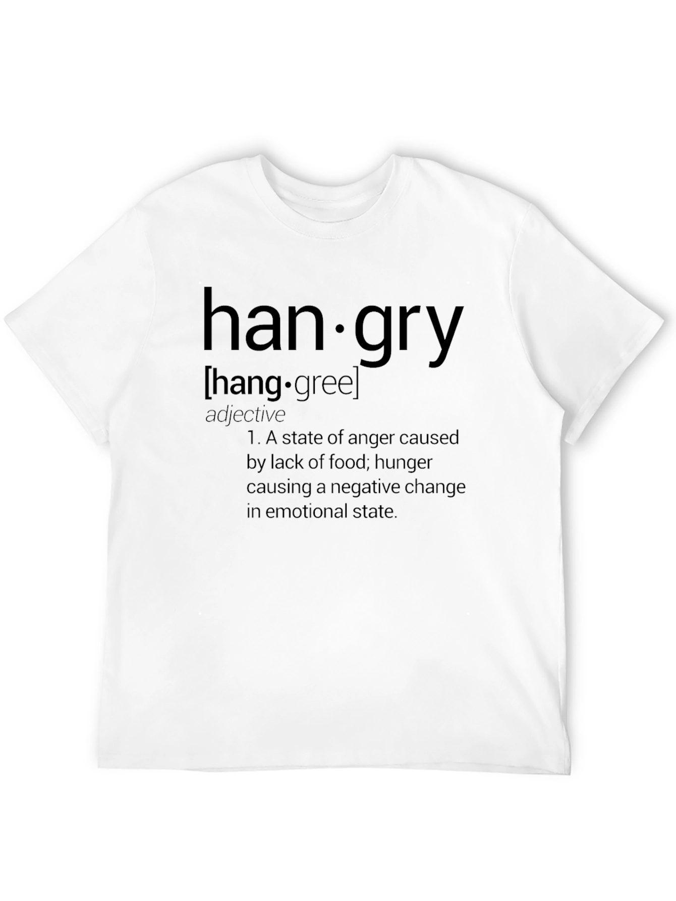Hangry Definition Graphic T-Shirt