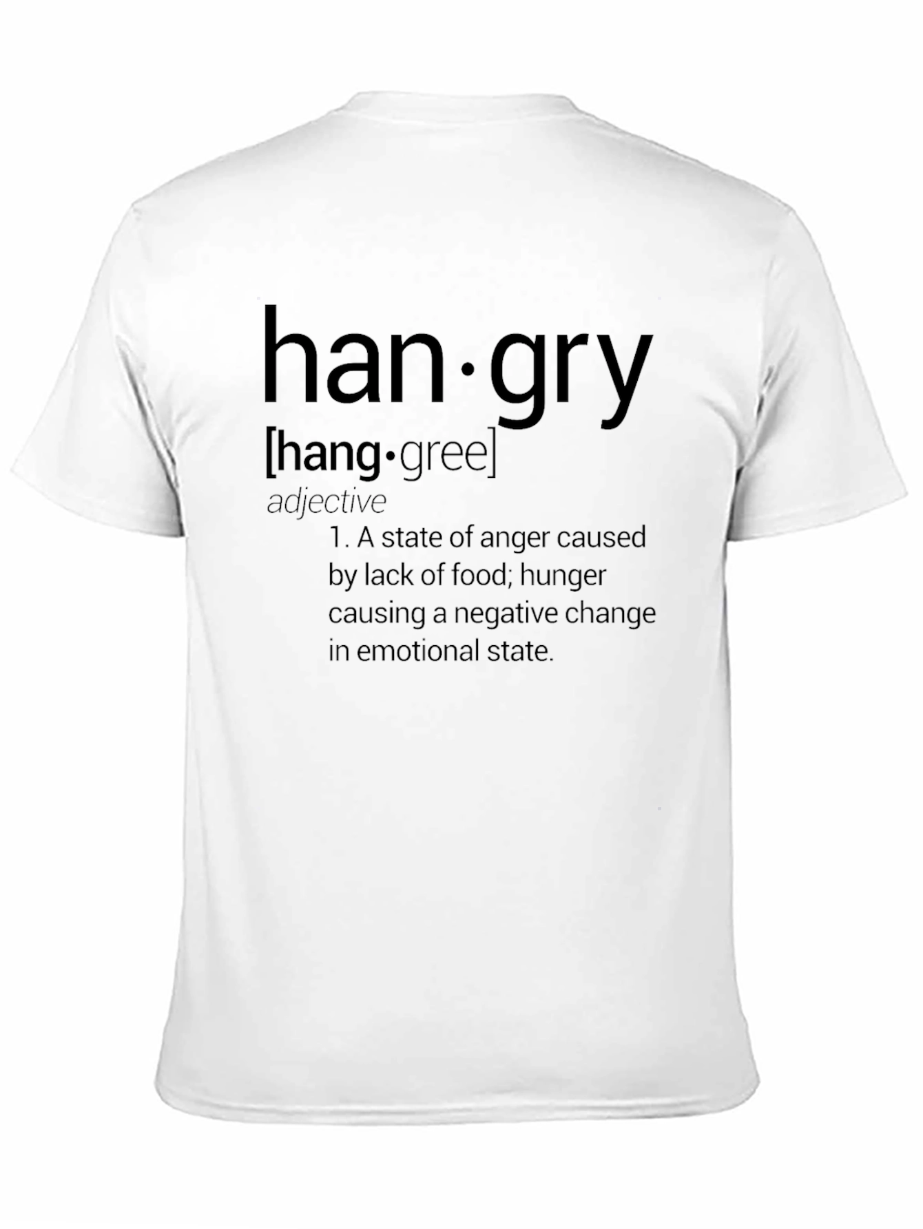 Hangry Definition Graphic T-Shirt