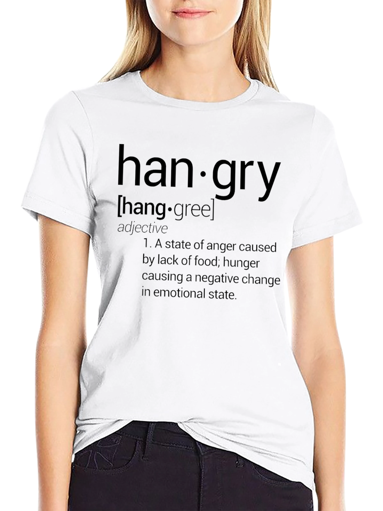 Hangry Definition Graphic T-Shirt