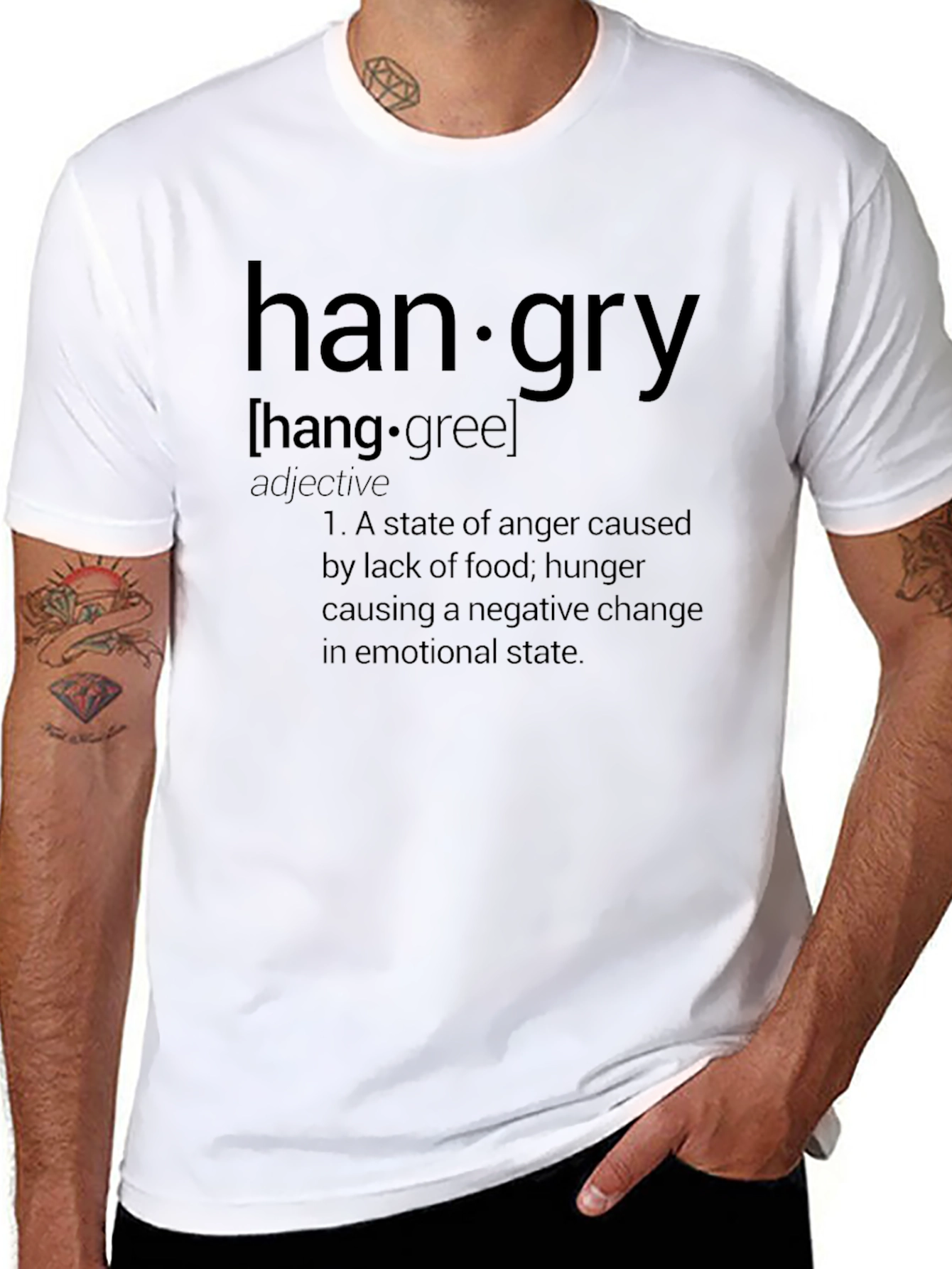 Hangry Definition Graphic T-Shirt