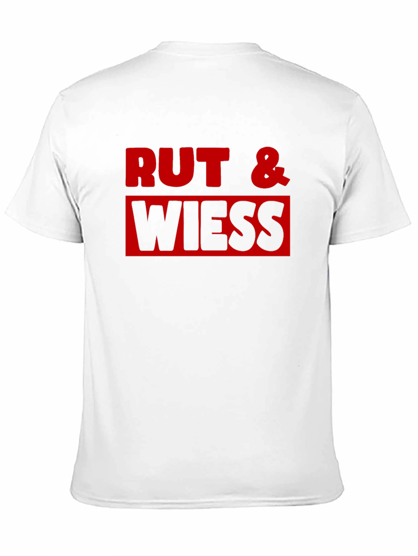 Rut & Wiess Black T-Shirt - Bold Graphic Tee