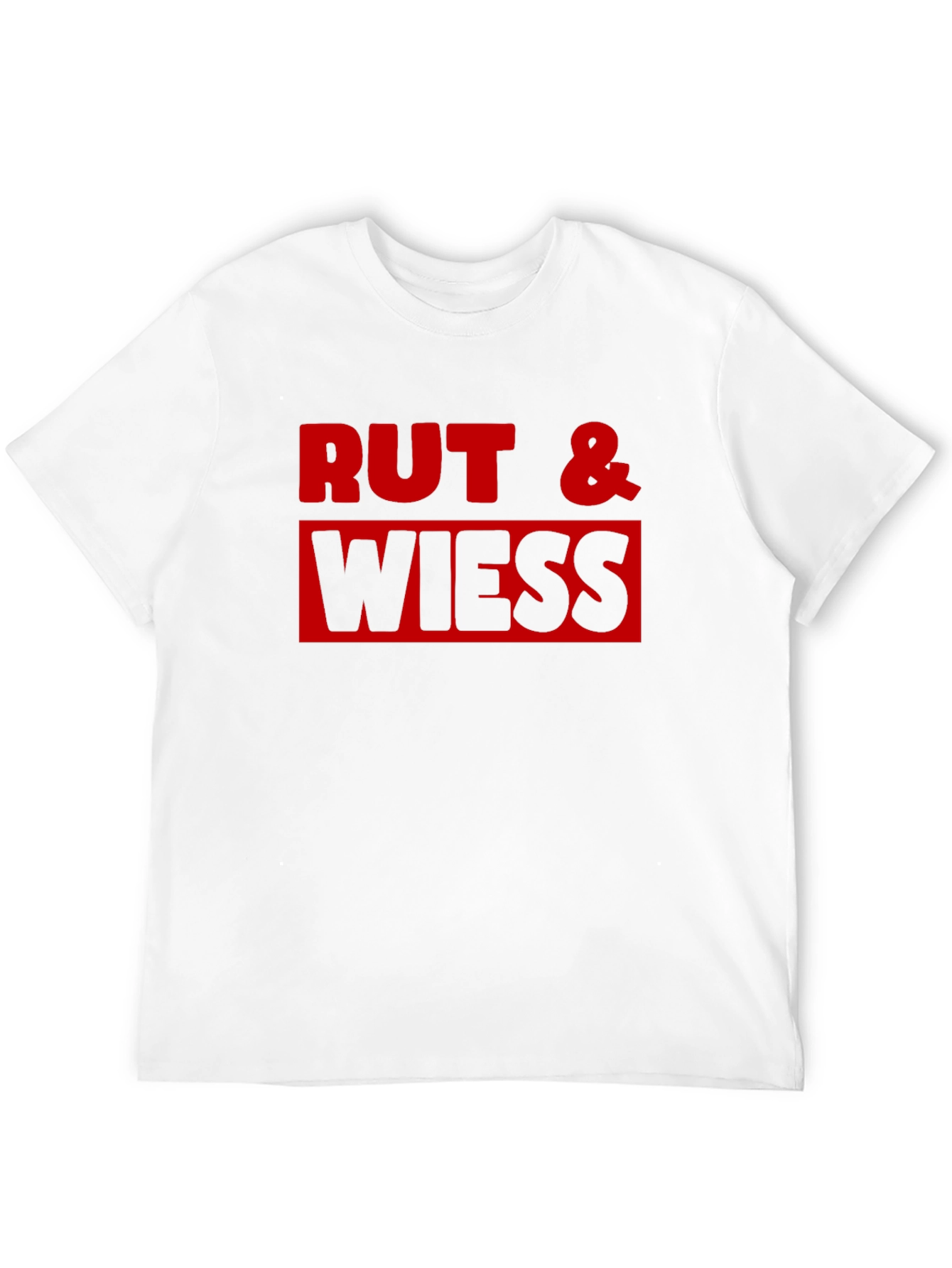Rut & Wiess Black T-Shirt - Bold Graphic Tee