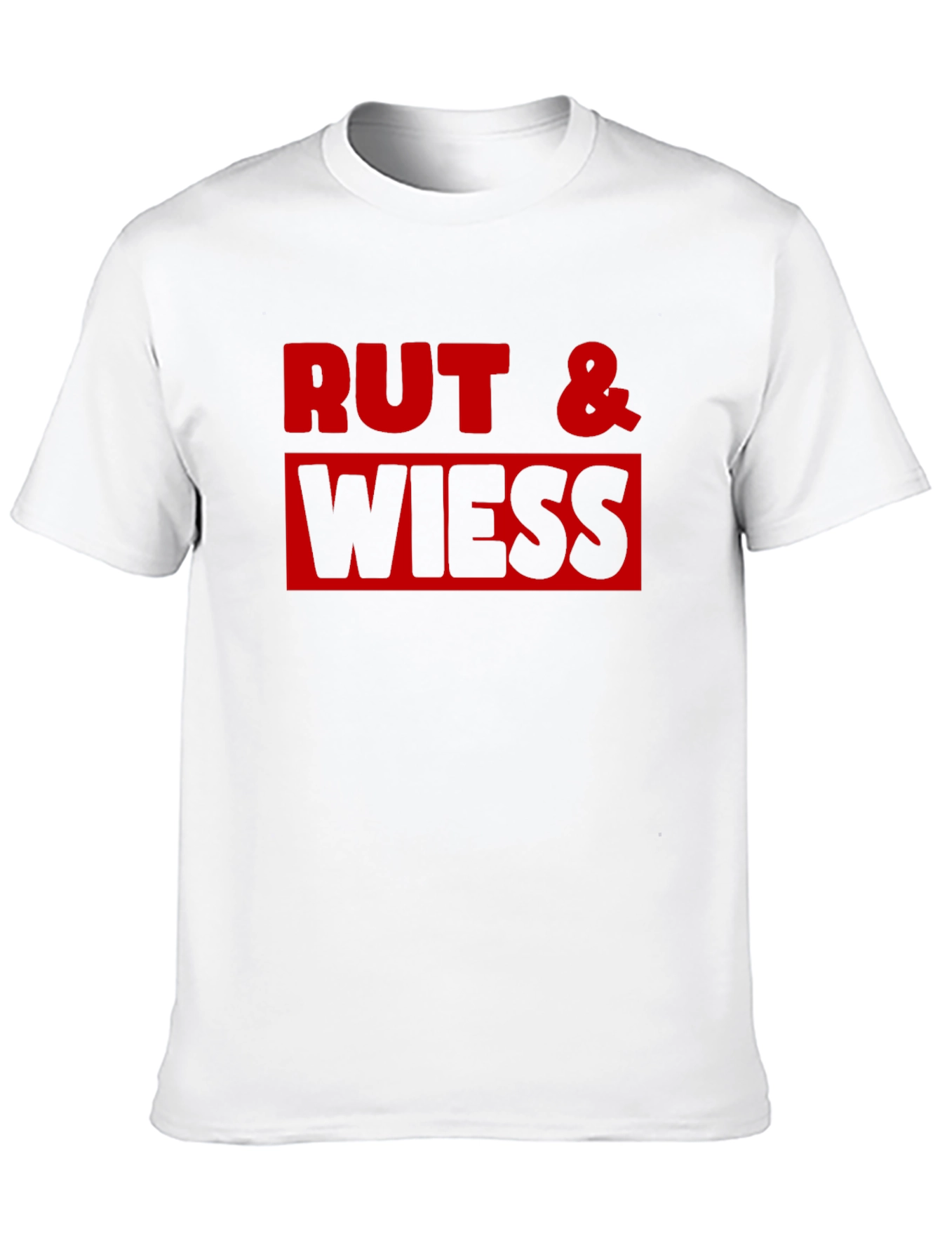 Rut & Wiess Black T-Shirt - Bold Graphic Tee
