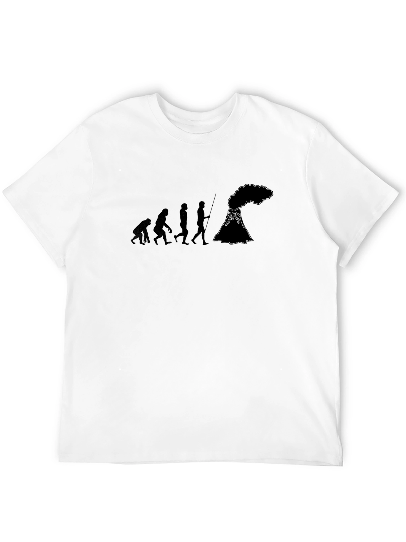 Evolution Volcano Black T-Shirt
