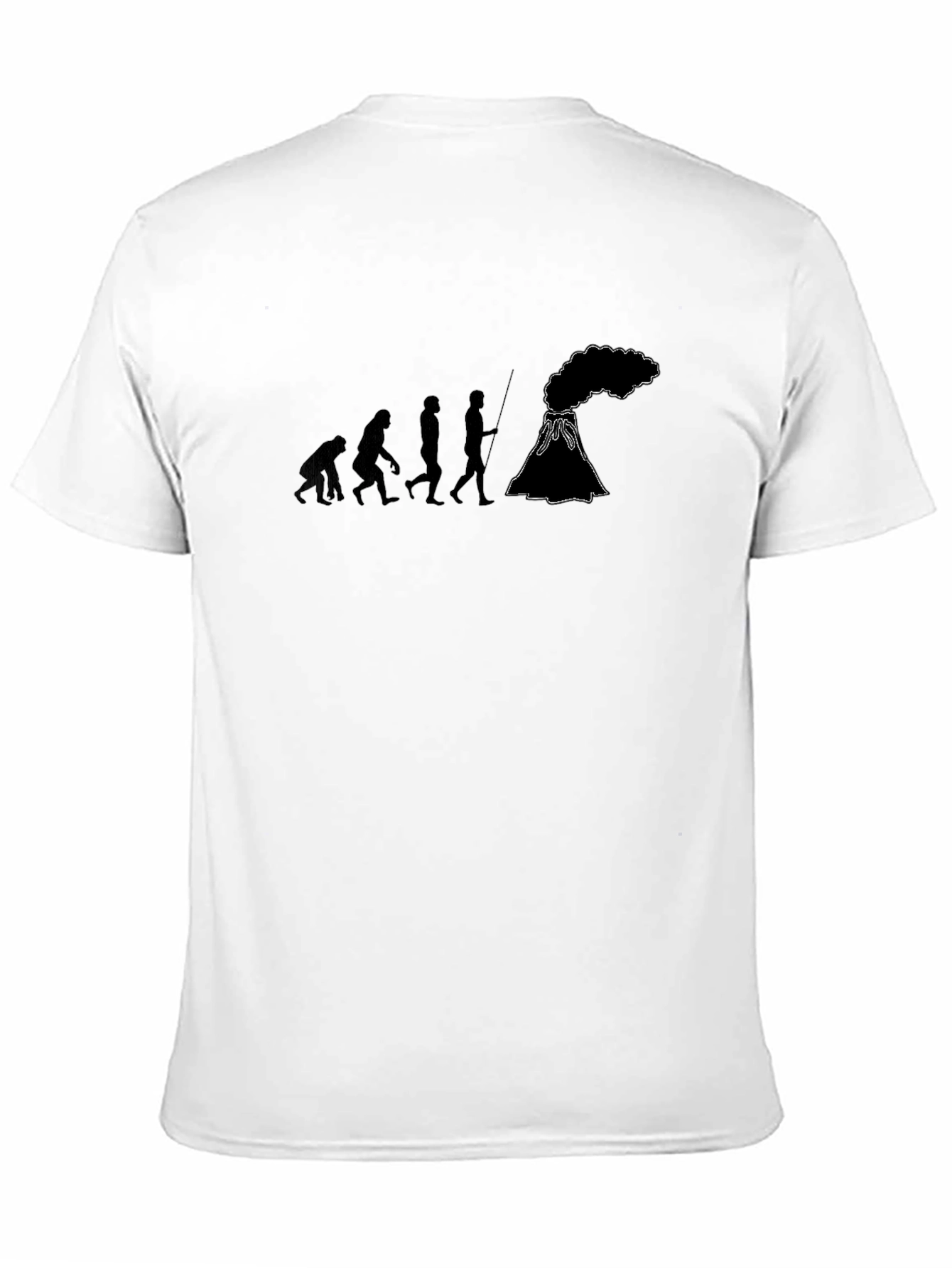 Evolution Volcano Black T-Shirt