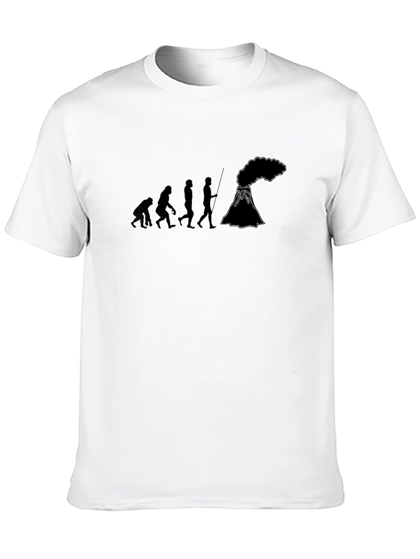 Evolution Volcano Black T-Shirt