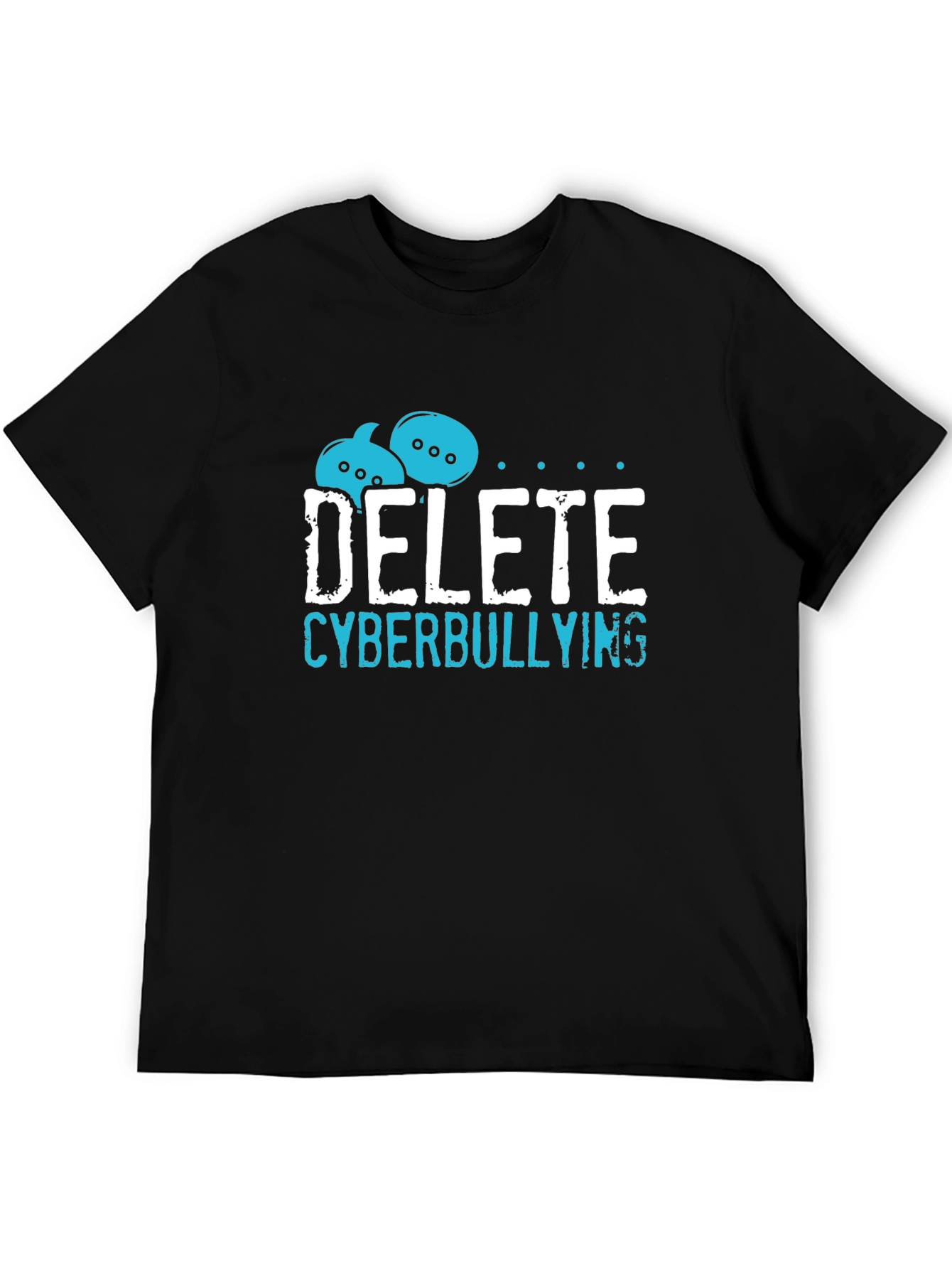 Delete Cyberbullying Graphic Tee - Unisex Anti-Bullying Shirt