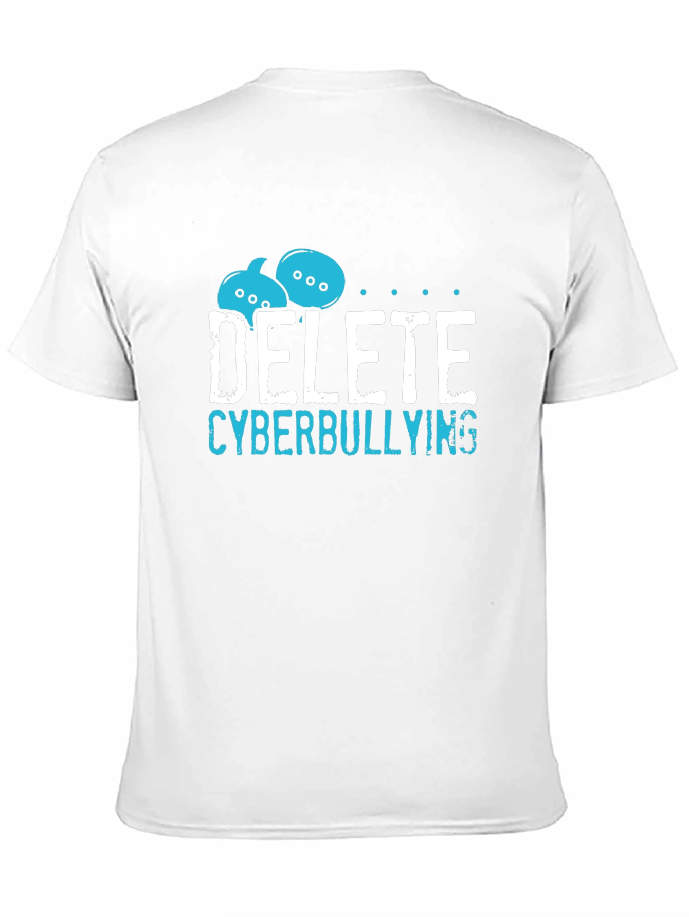 Delete Cyberbullying Graphic Tee - Unisex Anti-Bullying Shirt