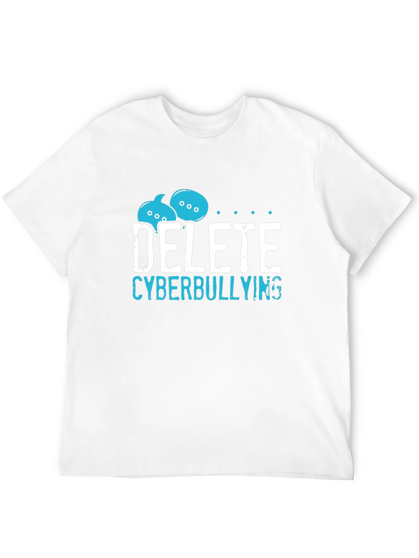 Delete Cyberbullying Graphic Tee - Unisex Anti-Bullying Shirt