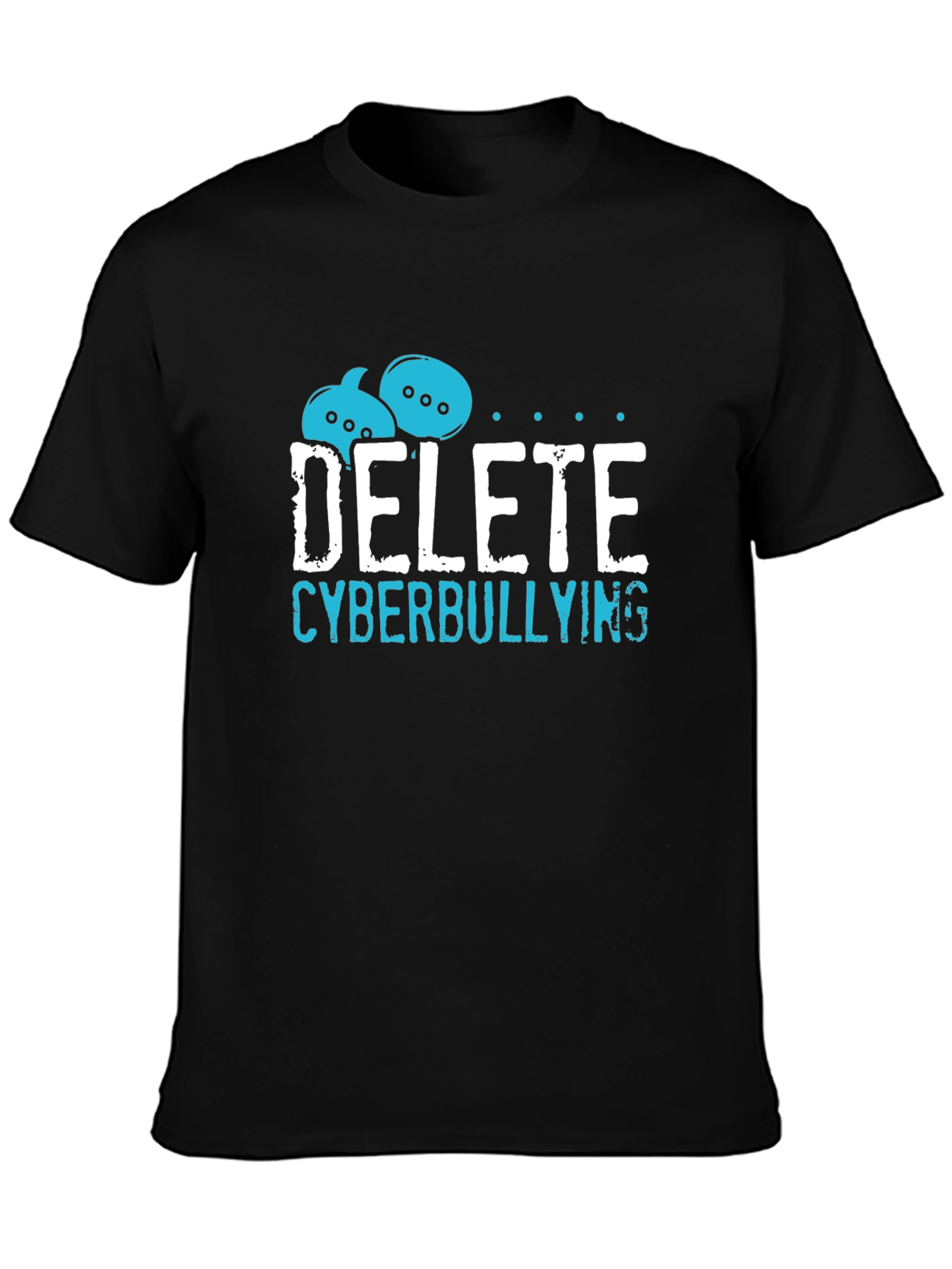 Delete Cyberbullying Graphic Tee - Unisex Anti-Bullying Shirt