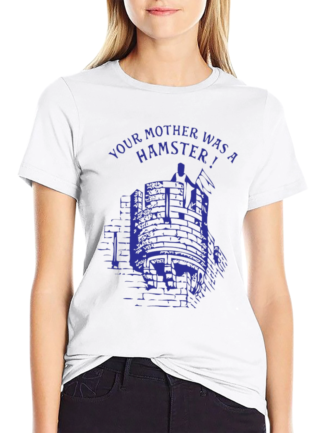 Your Mother Was a Hamster T-Shirt - Black