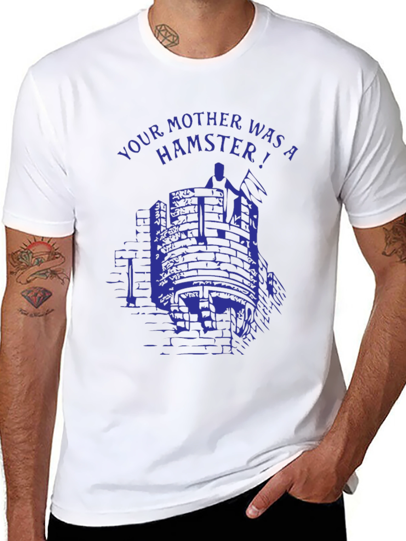 Your Mother Was a Hamster T-Shirt - Black