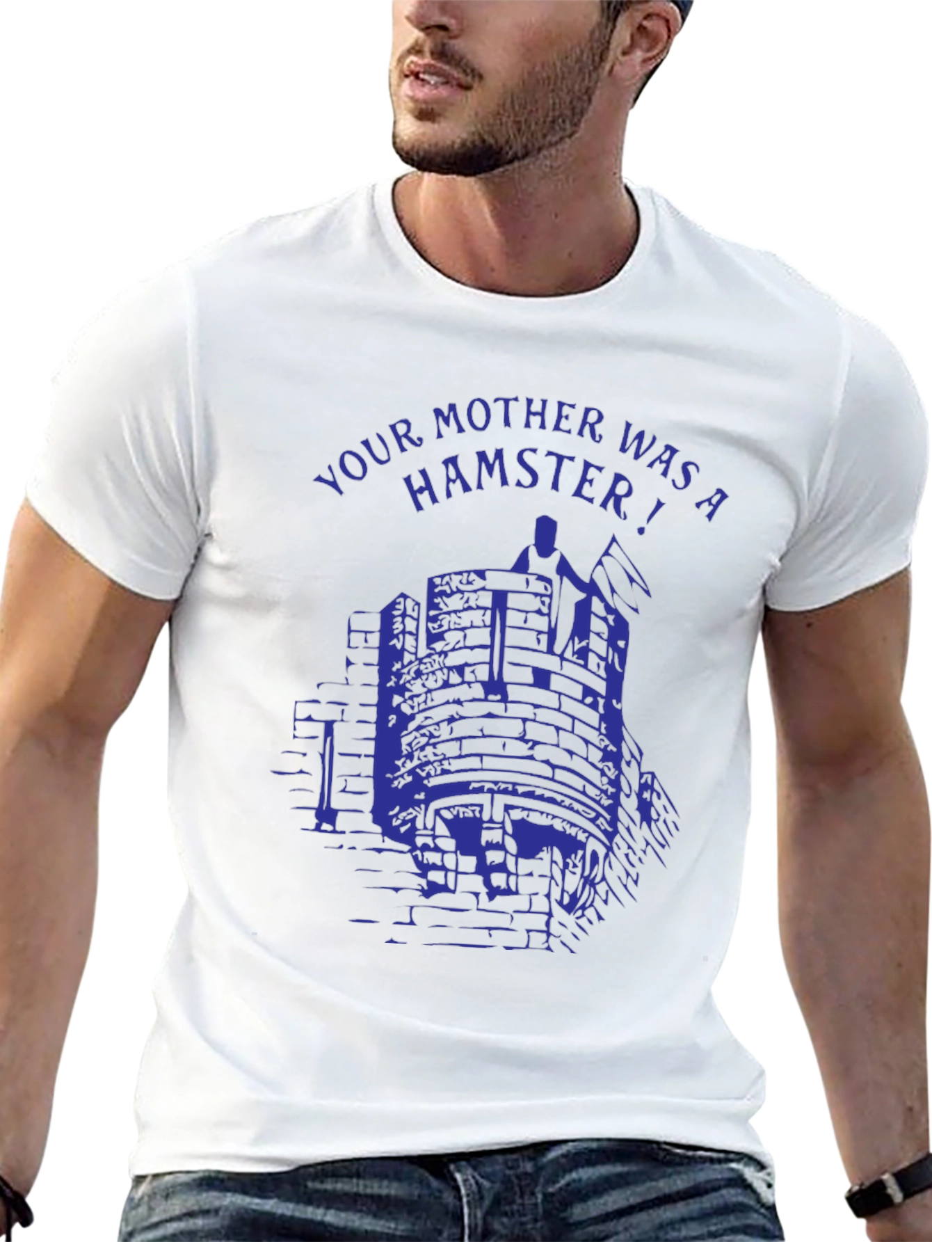 Your Mother Was a Hamster T-Shirt - Black