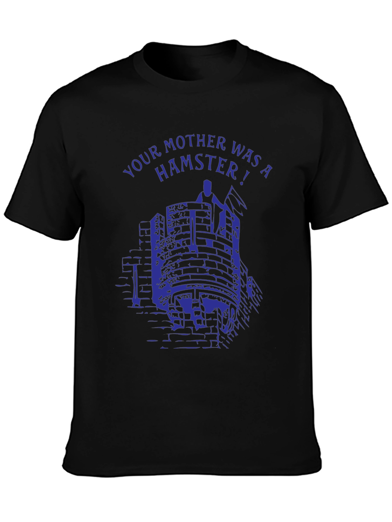 Your Mother Was a Hamster T-Shirt - Black