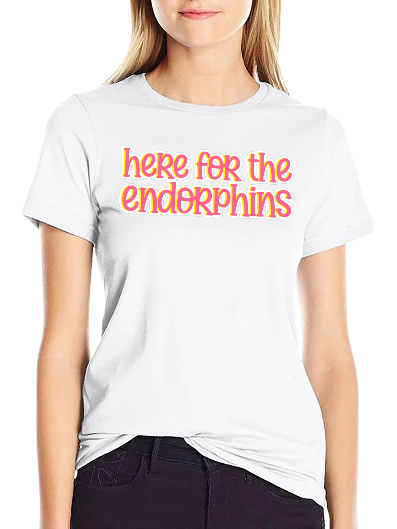 Here For The Endorphins Graphic Tee