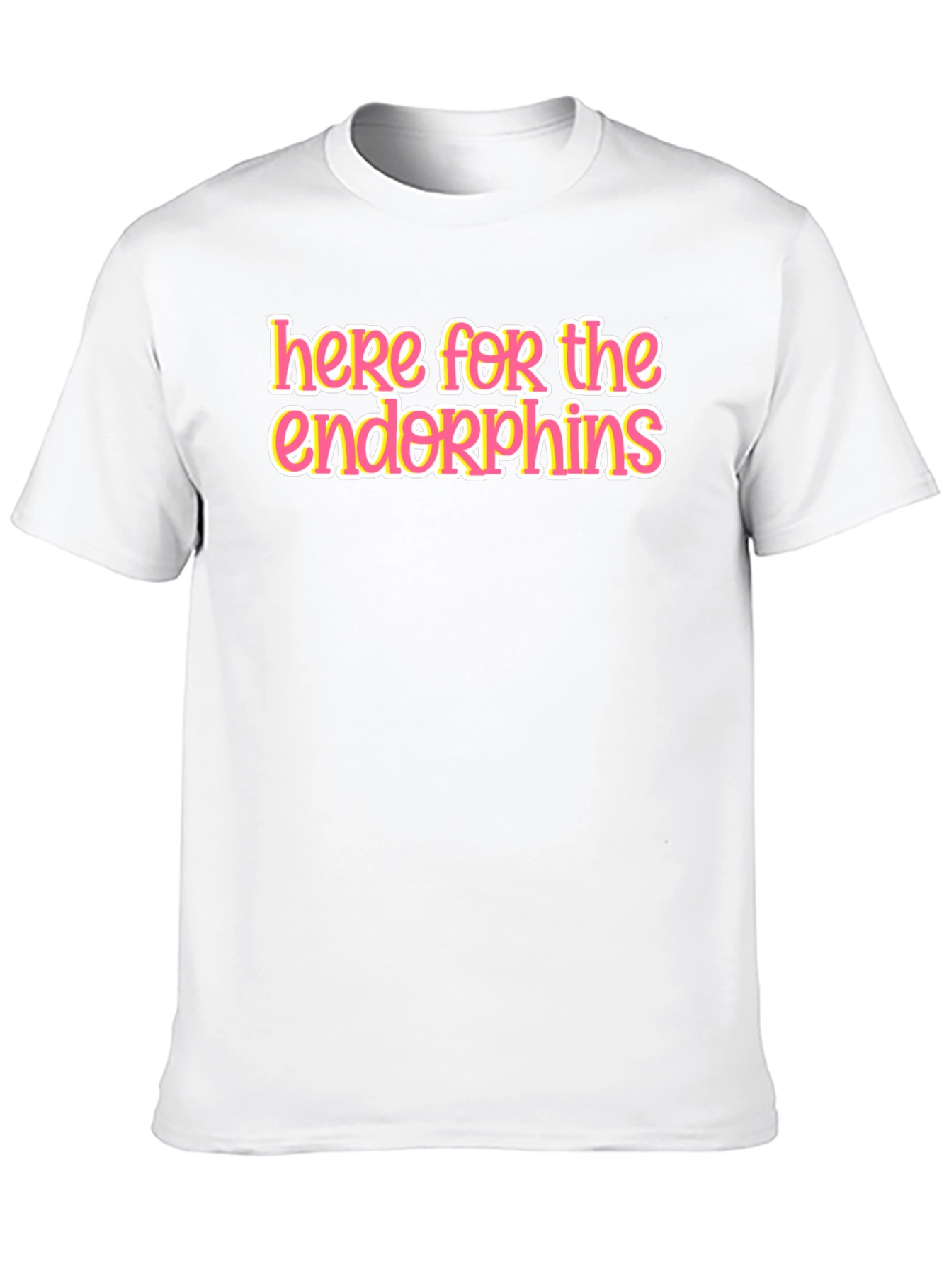 Here For The Endorphins Graphic Tee