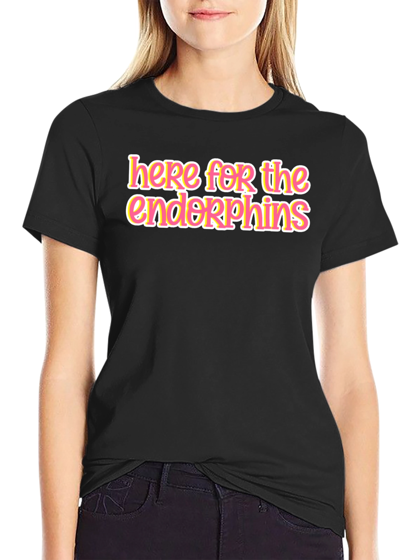Here For The Endorphins Graphic Tee