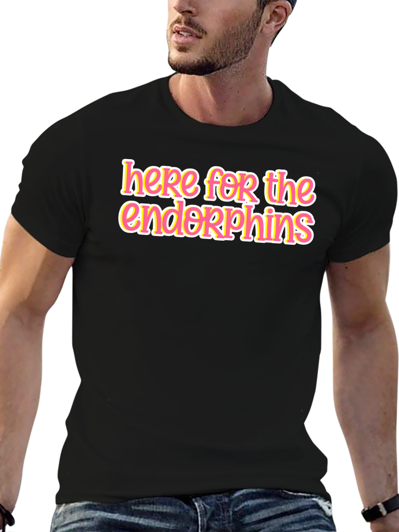 Here For The Endorphins Graphic Tee