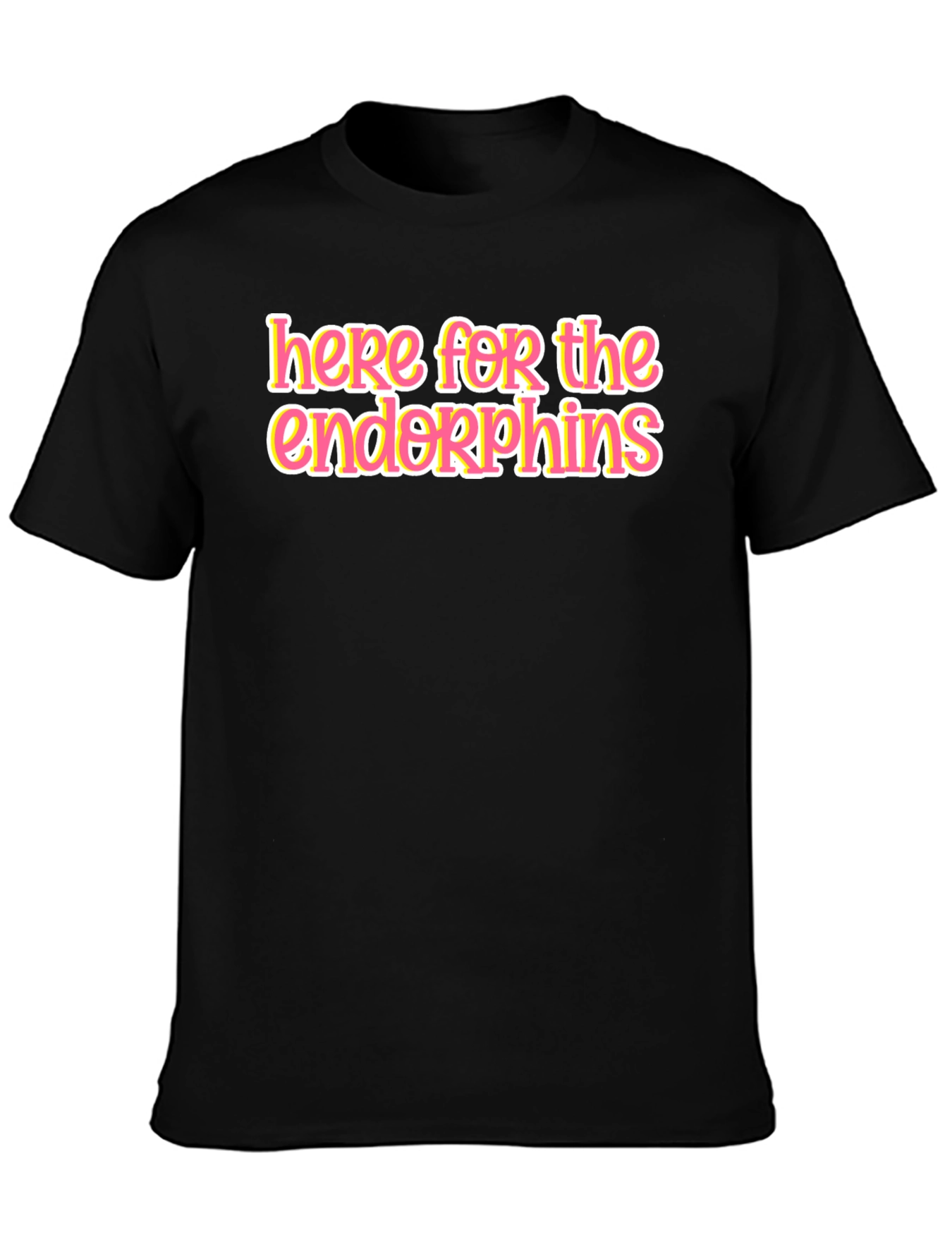 Here For The Endorphins Graphic Tee