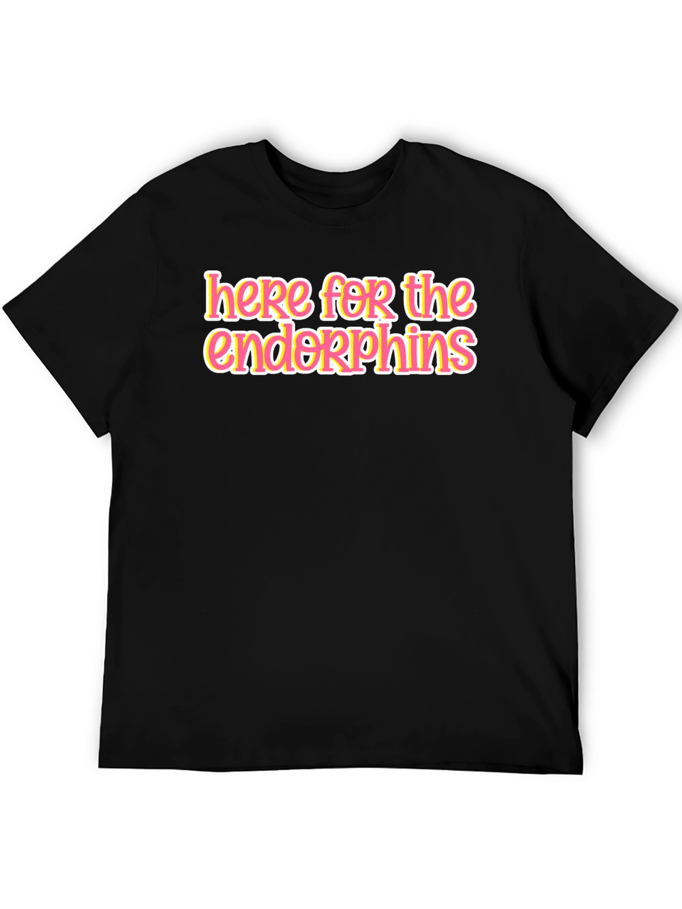 Here For The Endorphins Graphic Tee