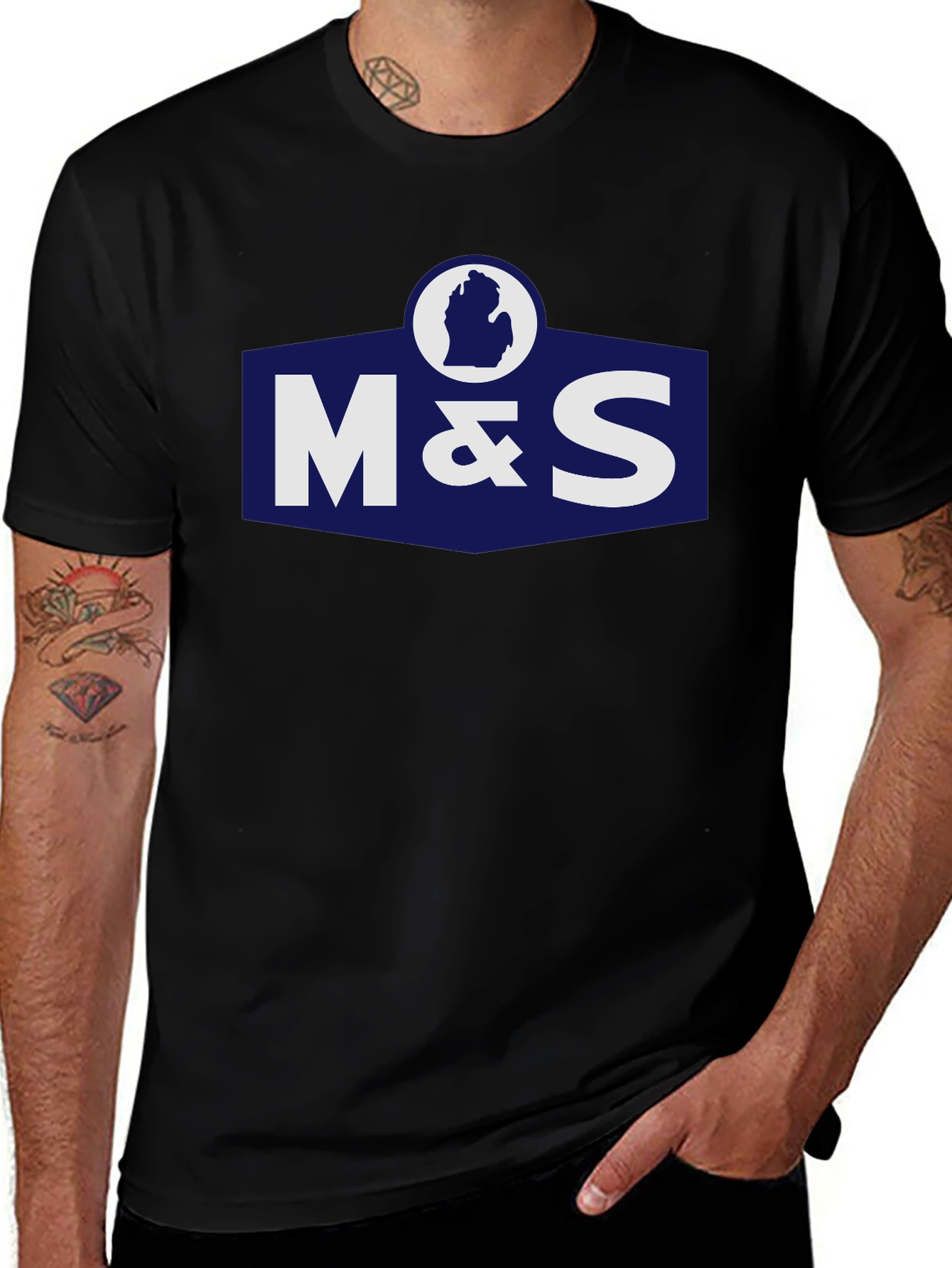 Michigan M&S Graphic T-Shirt - Classic Style