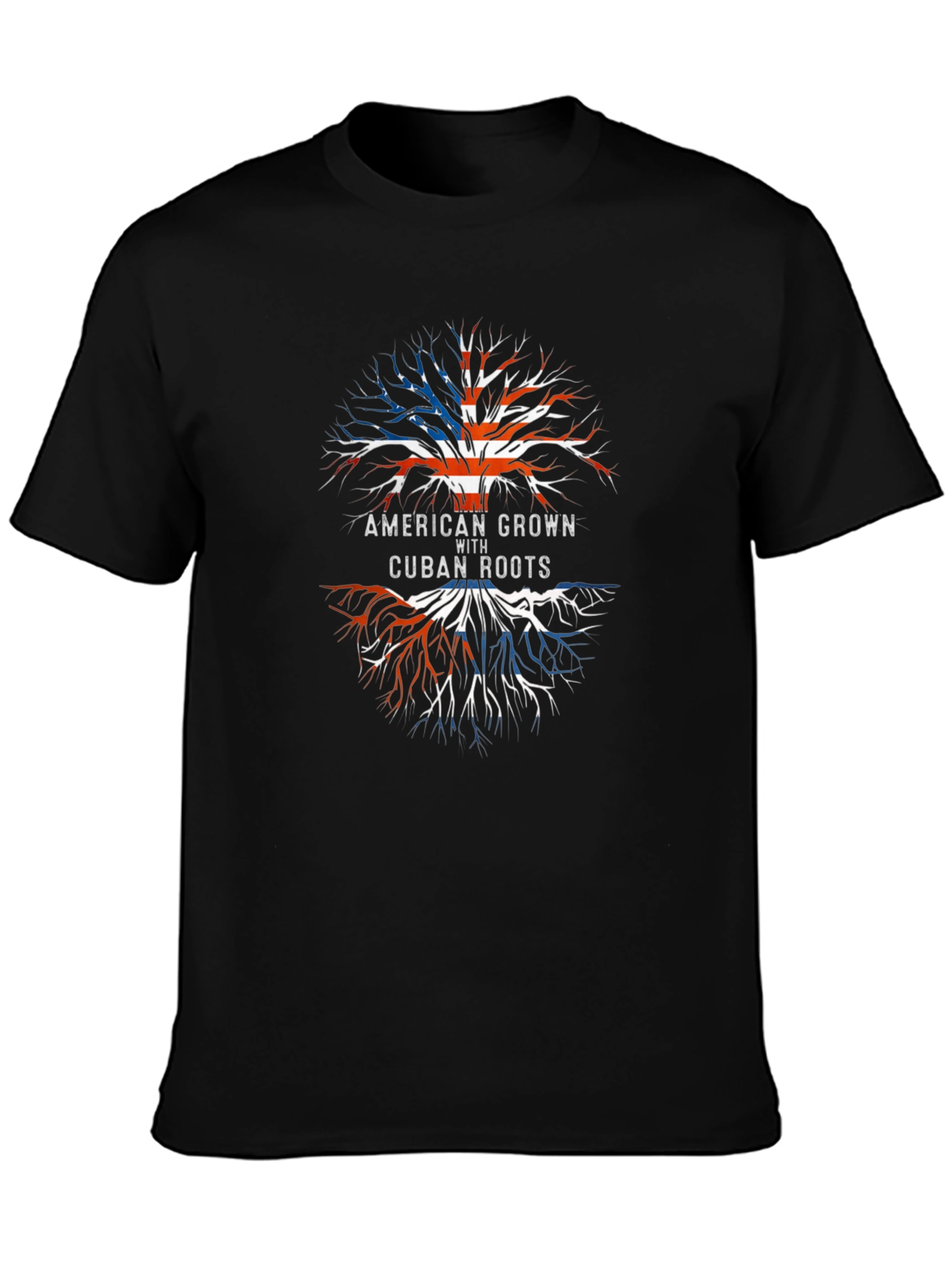 American Grown Cuban Roots Graphic Tee