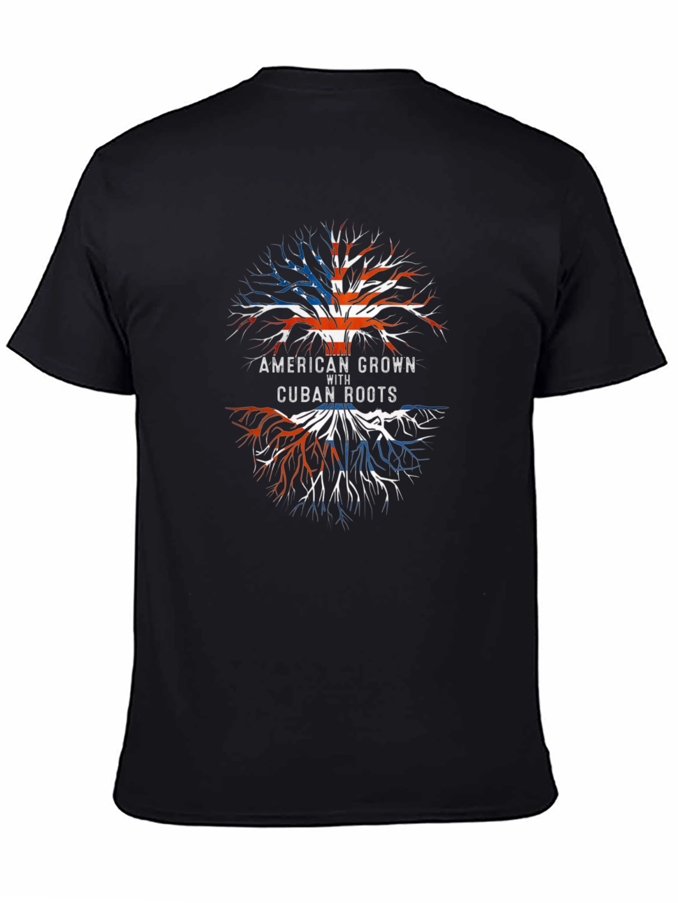 American Grown Cuban Roots Graphic Tee