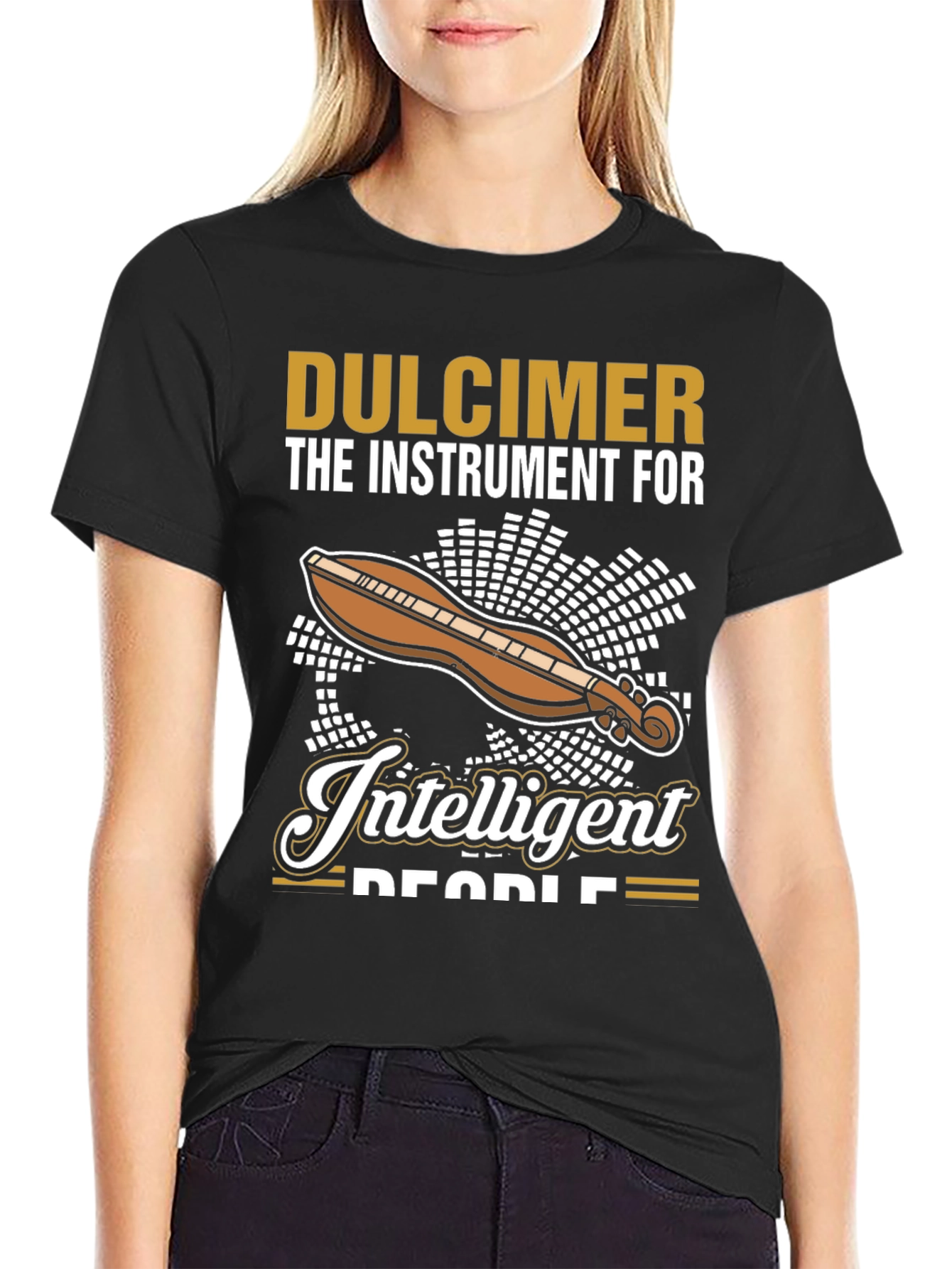 Dulcimer Intelligent People T-Shirt