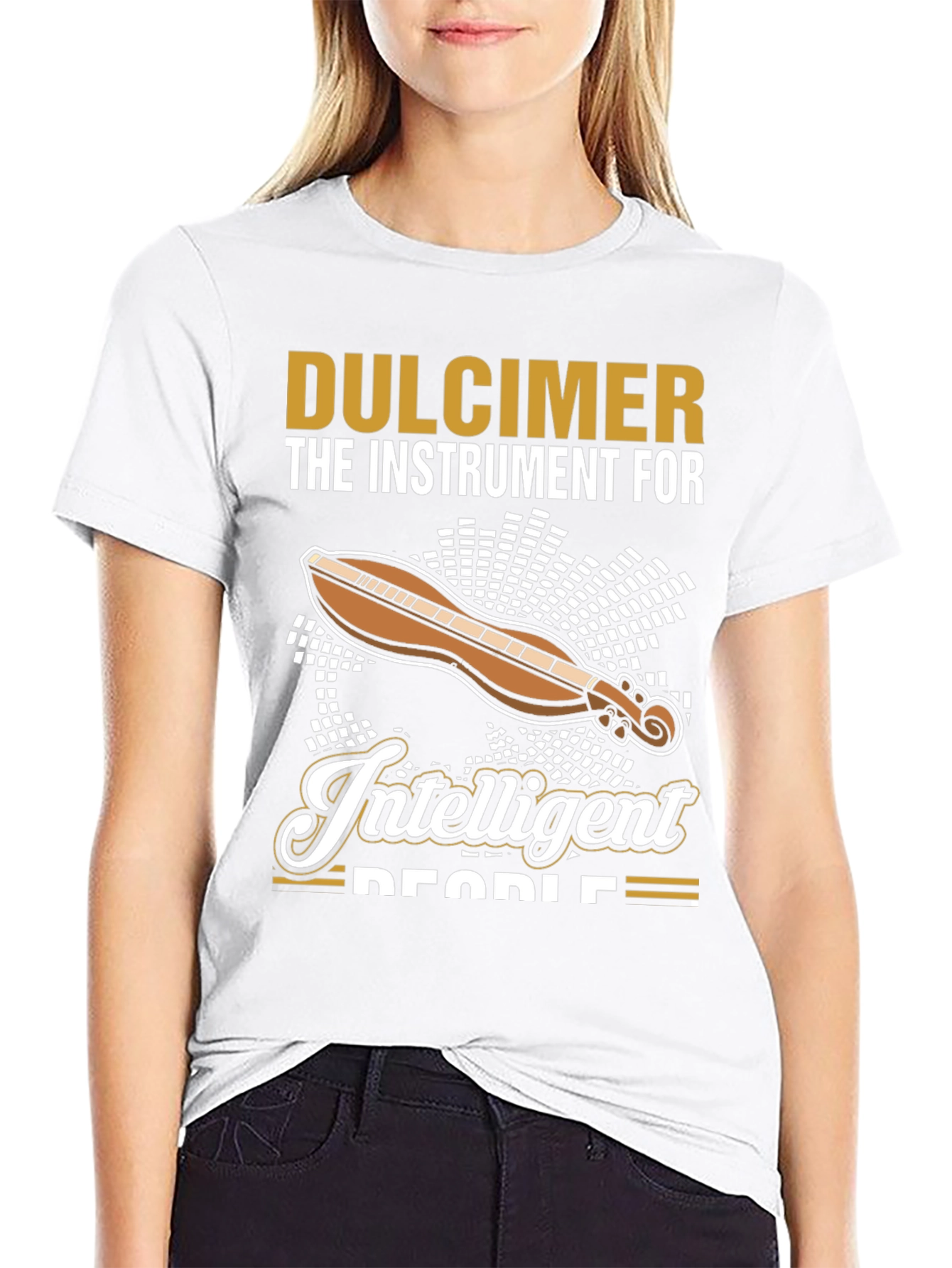 Dulcimer Intelligent People T-Shirt