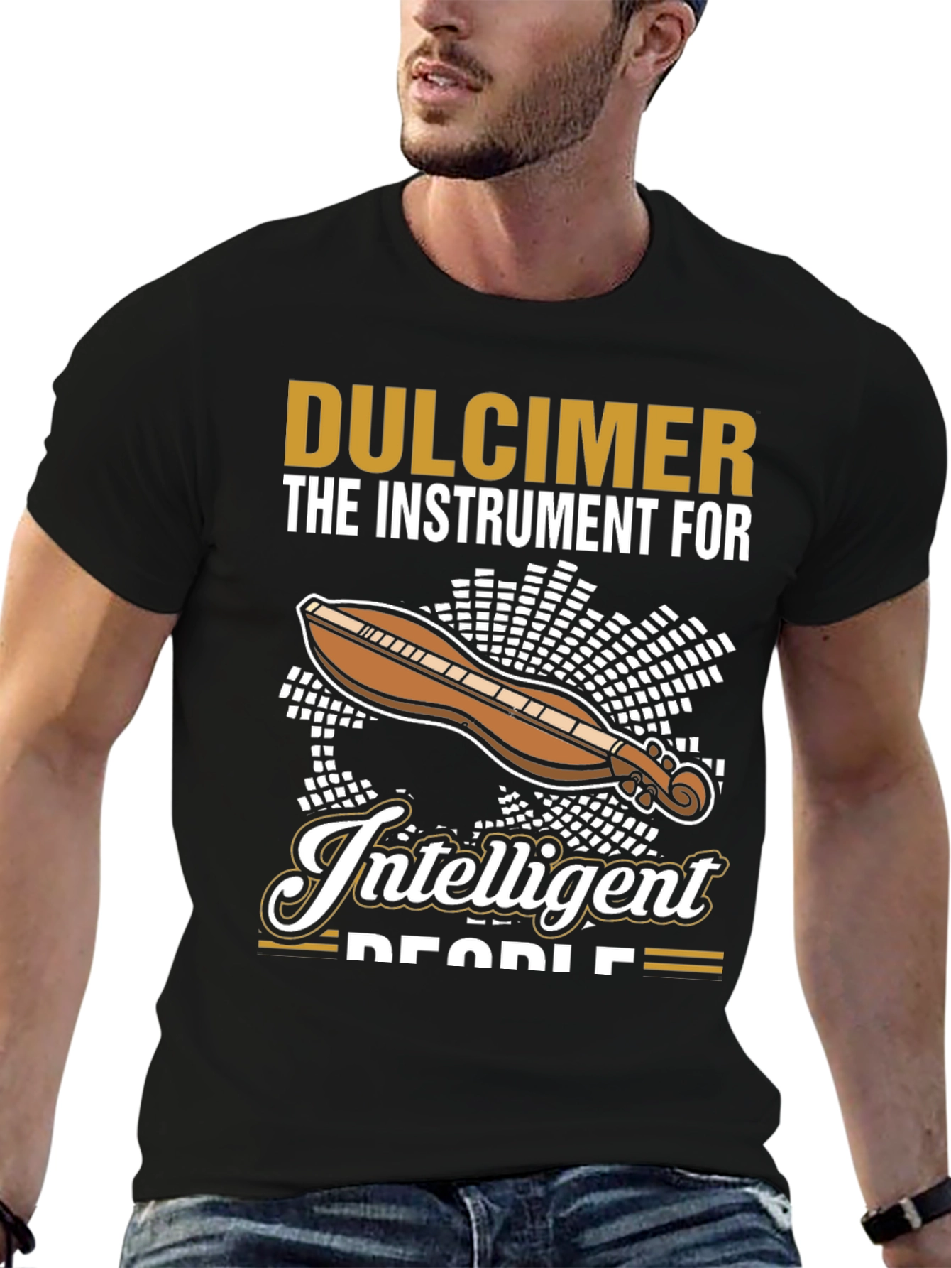 Dulcimer Intelligent People T-Shirt