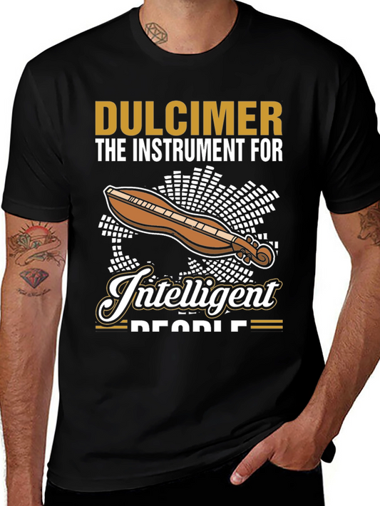 Dulcimer Intelligent People T-Shirt