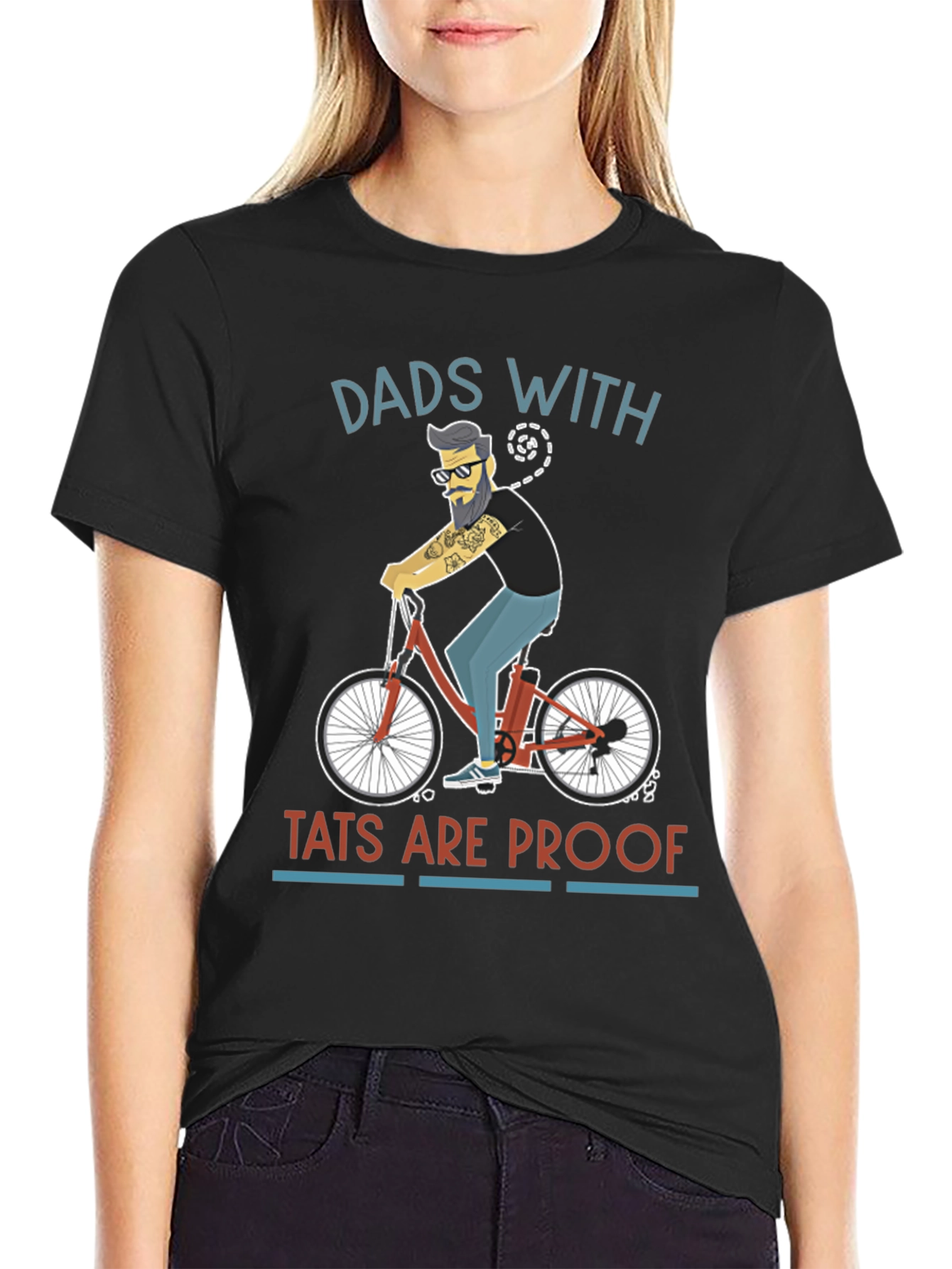 Dads With Tats Are Proof Graphic T-Shirt