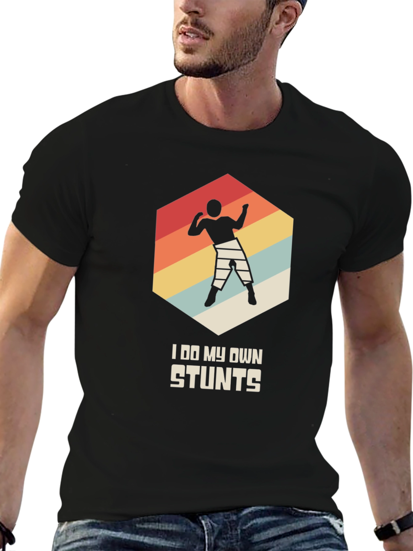 I Do My Own Stunts Graphic Tee