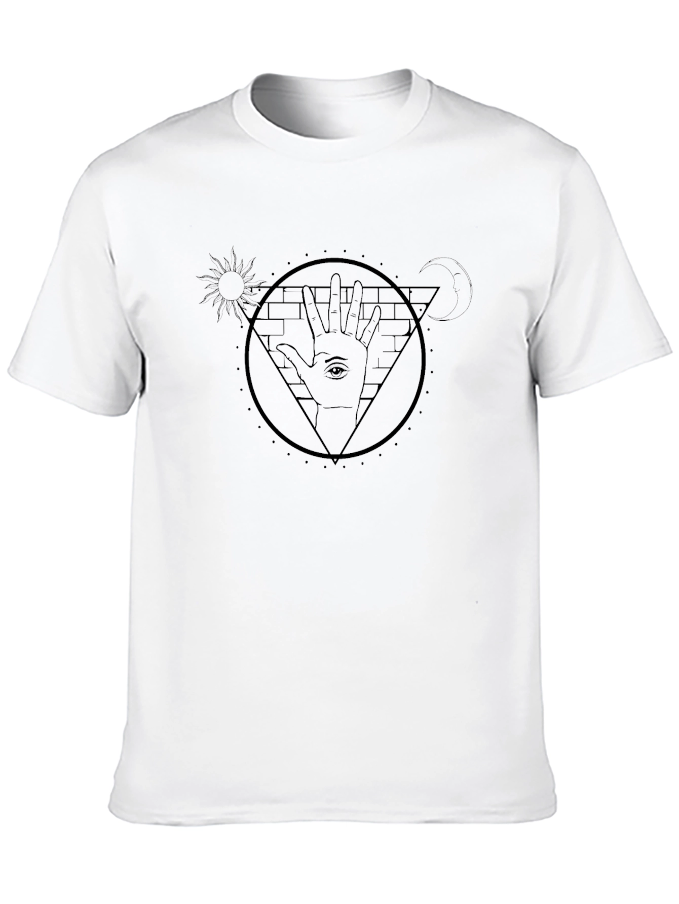 Esoteric All-Seeing Eye Hand T-Shirt