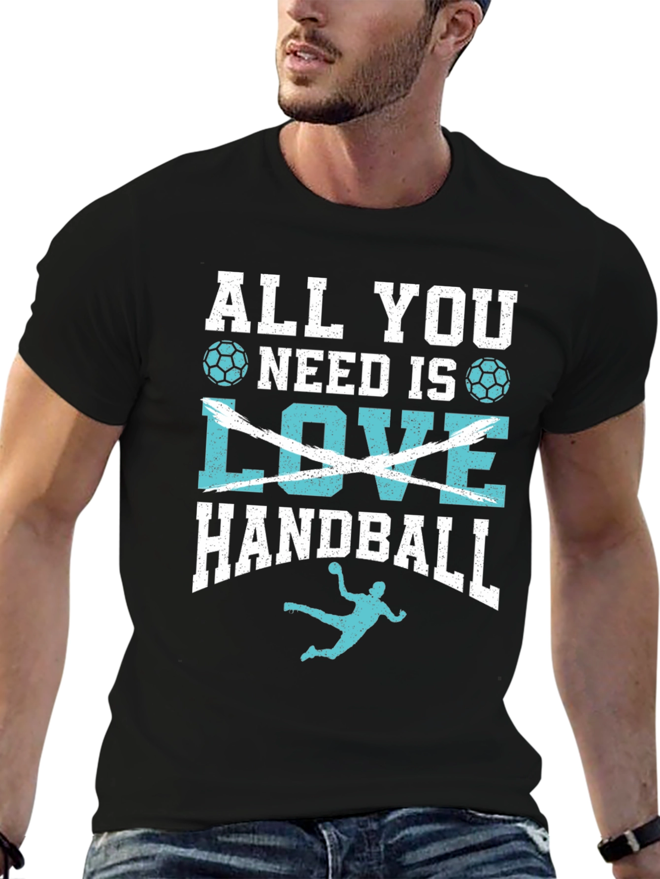 Handball T-Shirt: All You Need Is Handball