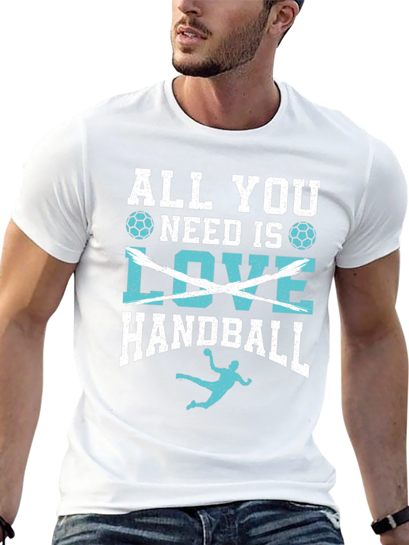 Handball T-Shirt: All You Need Is Handball