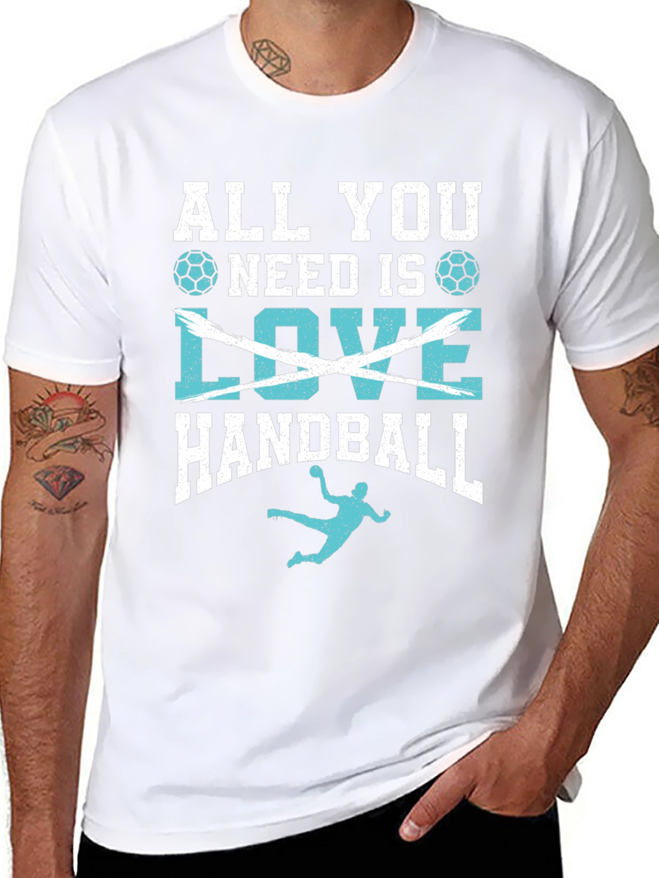 Handball T-Shirt: All You Need Is Handball