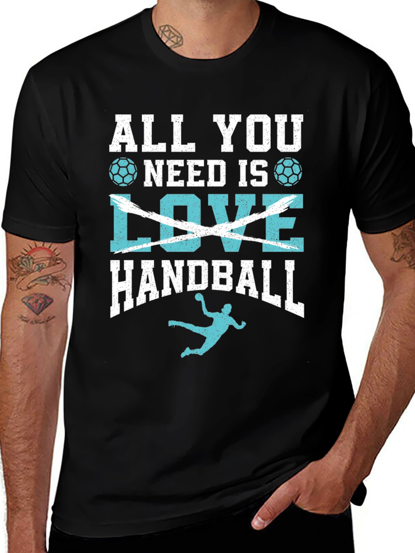 Handball T-Shirt: All You Need Is Handball