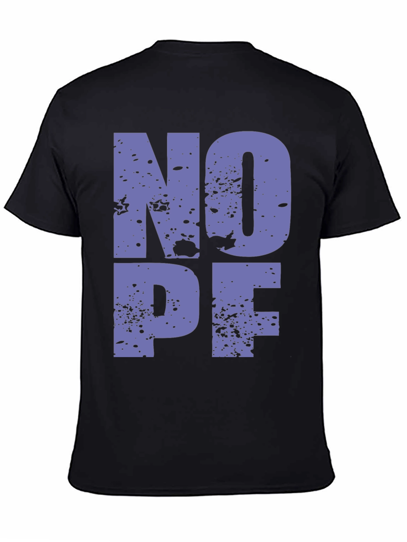 NOPE Funny Sarcastic Graphic T-Shirt