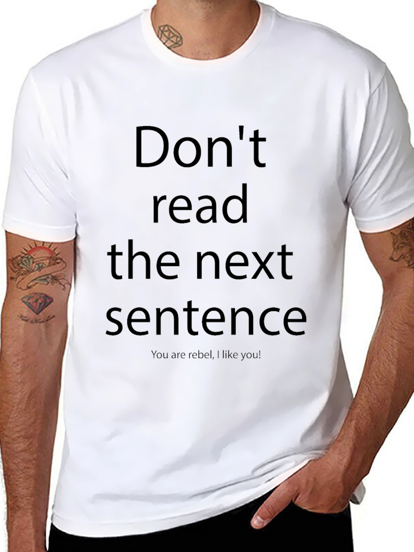 Rebel T-Shirt - Dont Read This!