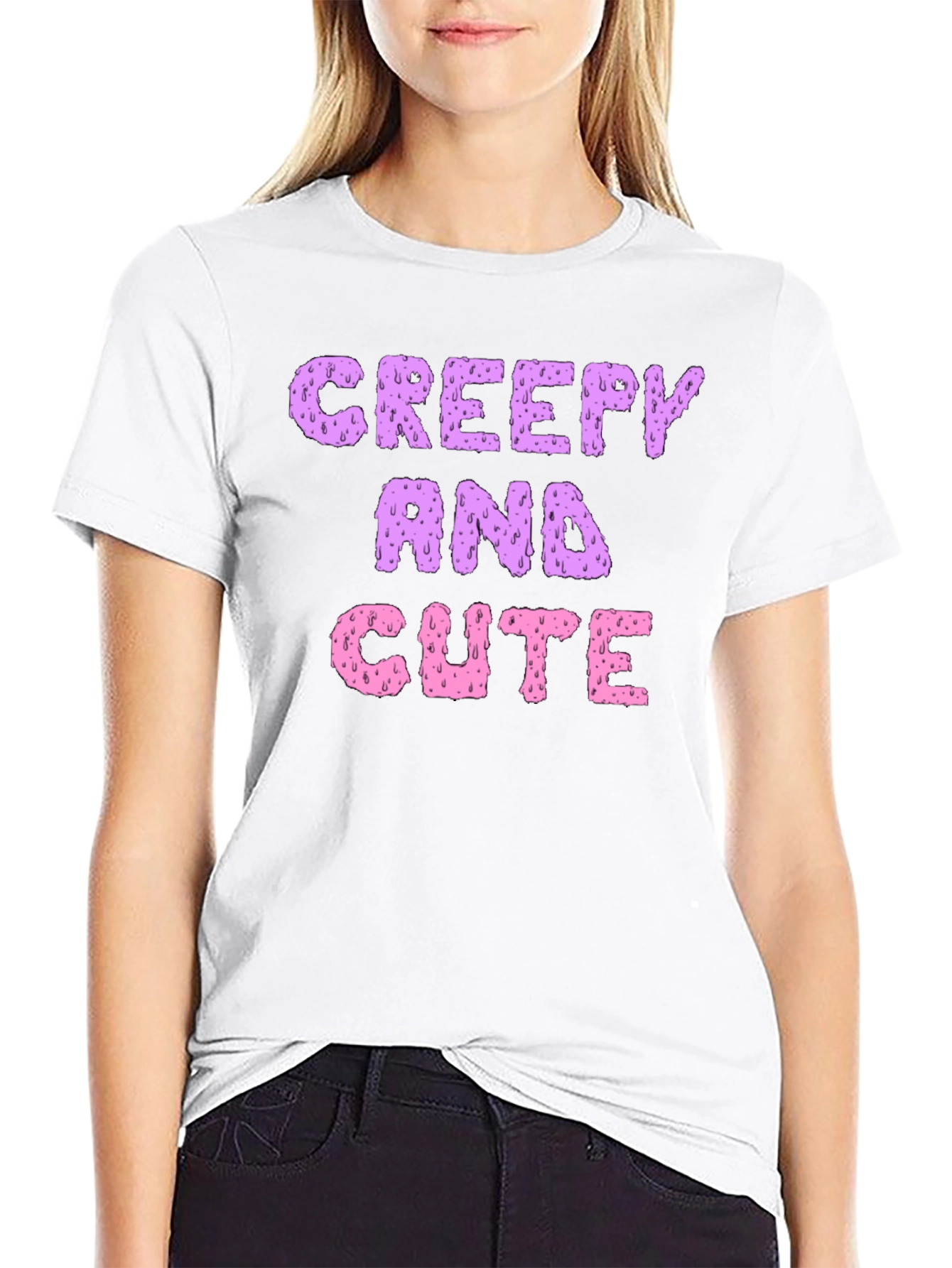 Creepy and Cute Graphic T-Shirt