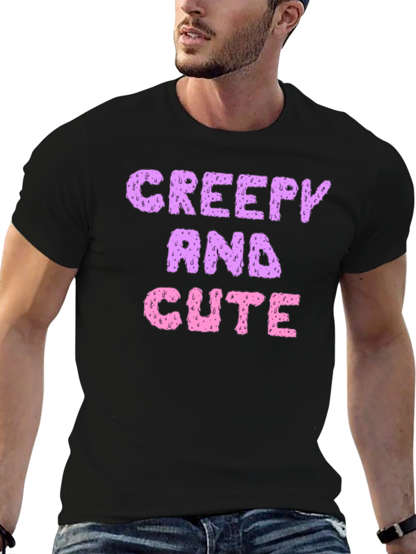 Creepy and Cute Graphic T-Shirt