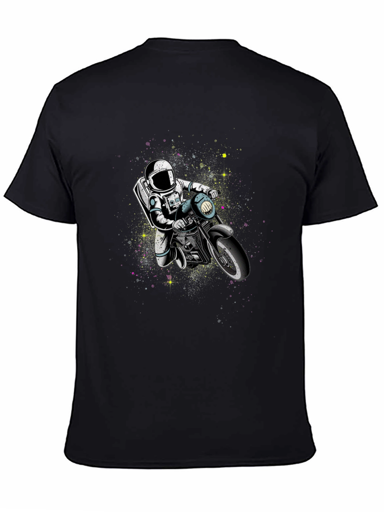 Astronaut Motorcycle Graphic Tee